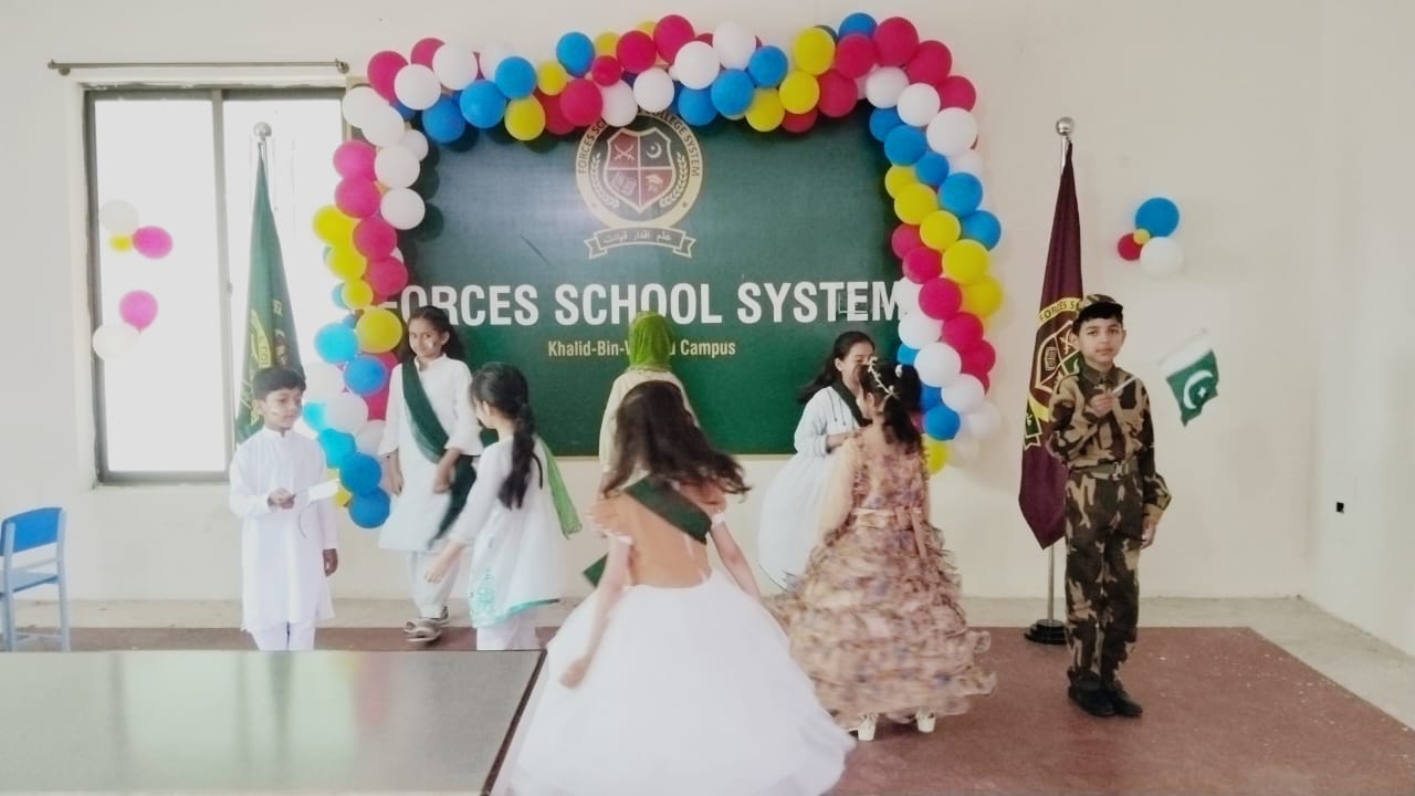 Pakistan Day Celebrations at Forces School System Khalid Bin Waleed  Campus